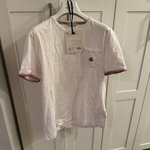 Moncler Short Sleeve Crew Neck Tee Shirt Size Large
